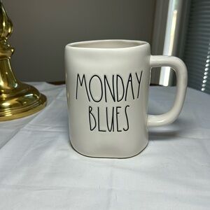 Rae Dunn Monday Blues coffee/tea mug